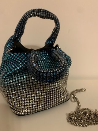 Borsetta da sera con strass