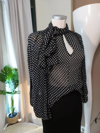 Blusa lunares Zara Talla S