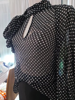 Blusa lunares Zara Talla S