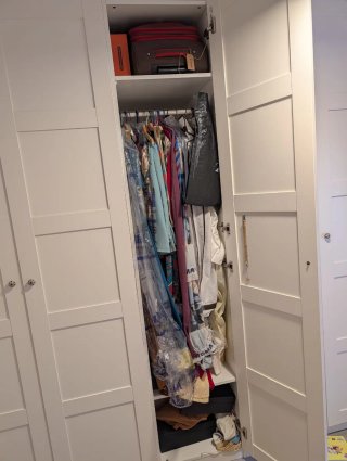 Armario PAX Ikea 5 puertas. Tiradores zara home