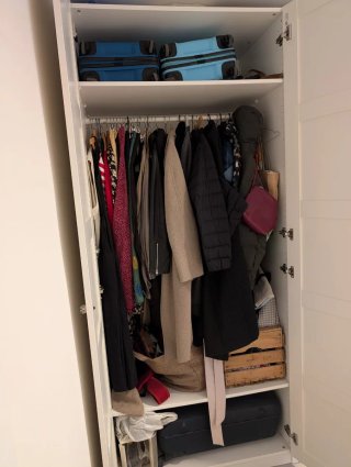 Armario PAX Ikea 5 puertas. Tiradores zara home