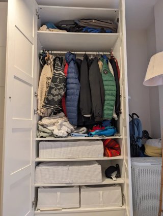 Armario PAX Ikea 5 puertas. Tiradores zara home