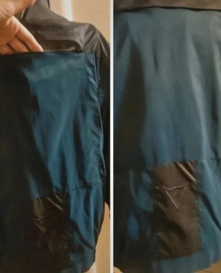Giacca uomo Dainese nero/verde petrolio