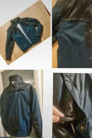 Giacca uomo Dainese nero/verde petrolio