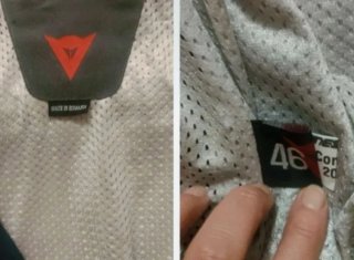 Giacca uomo Dainese nero/verde petrolio