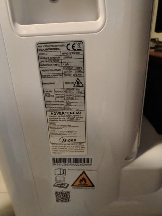 Aire Acondicionado Portátil Midea Blanco
