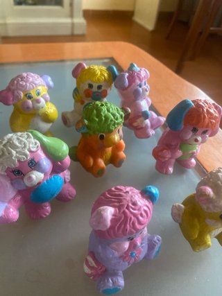 Lote 8 Muñecos Popples Vintage