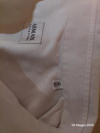 Camicia Armani Collezioni Beige
