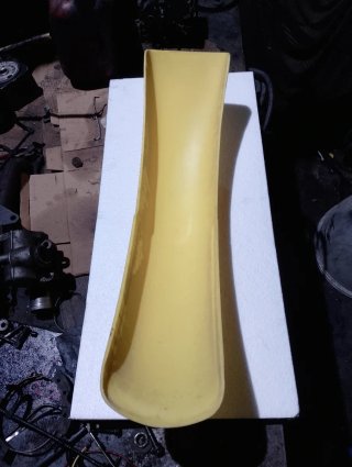 Guardabarros Puch Cobra Amarillo Original