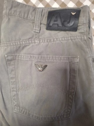 Pantaloni Uomo Armani Jeans Beige Taglia M