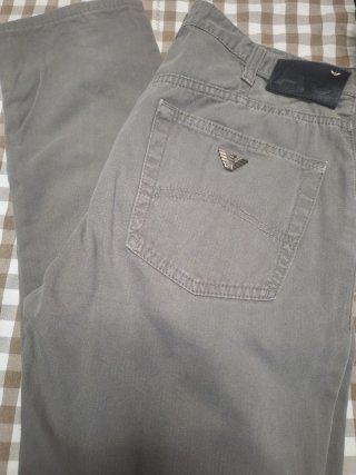 Pantaloni Uomo Armani Jeans Beige Taglia M