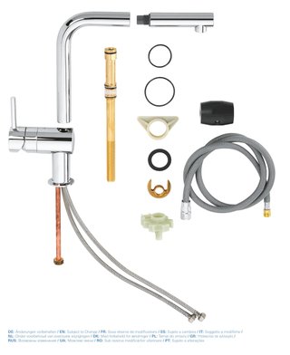 Grifo Cocina Grohe Minta Caño Alto