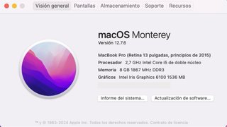 MacBook Pro 13 2015 Argento con Mac e Windows