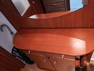 Mueble entradita con espejo