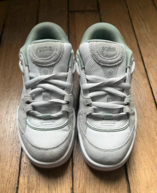 Zapatillas Puma 180 Gris y Verde