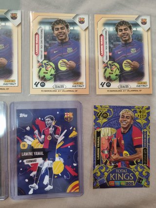 9 Lamine Yamal RC Topps y Panini