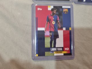 9 Lamine Yamal RC Topps y Panini