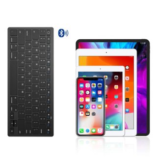 Teclado Inalámbrico Omoton Negro