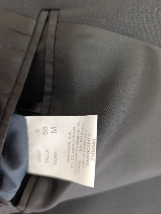 Traje de caballero Emilio Yuste negro