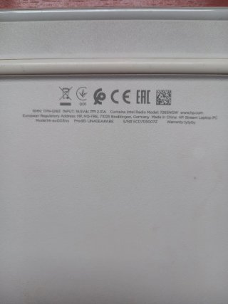 Ordenador Portátil HP Roto