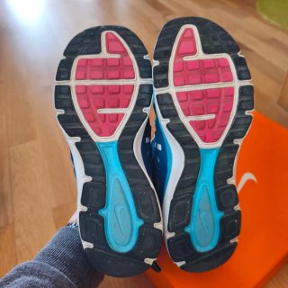 Tenis Nike Dual Fusion Azul y Rosa
