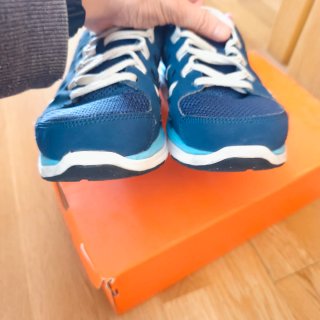 Tenis Nike Dual Fusion Azul y Rosa