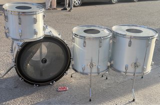 Batería ROGERS U.S.A. De los 70 =24,14,16,18”=