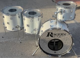 Batería ROGERS U.S.A. De los 70 =24,14,16,18”=