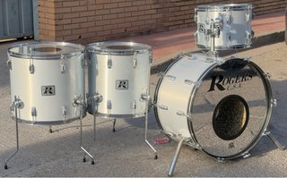 Batería ROGERS U.S.A. De los 70 =24,14,16,18”=