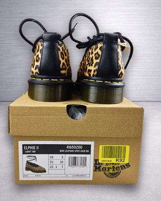 Dr. Martens Elphie II Leopard Hair On T.38 Nuevas