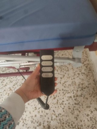 Cama geriátrica articulada