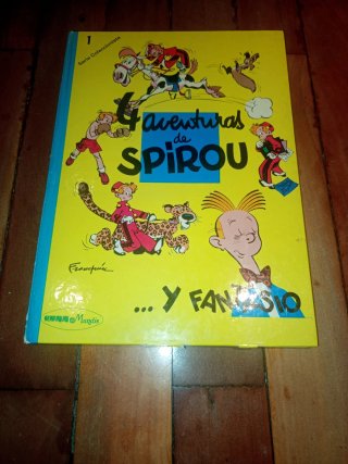 4 aventuras de spirou y fantasio