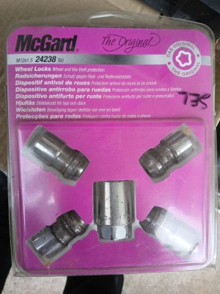 McGard 24238 SU Antifurto Ruote M12x1.5