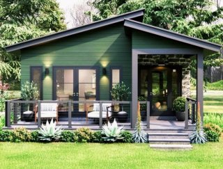 Casas de madera en venta 60m2 2 dormitorios