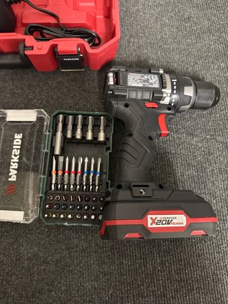 Atornillador Parkside 20V + Cargador + Batería