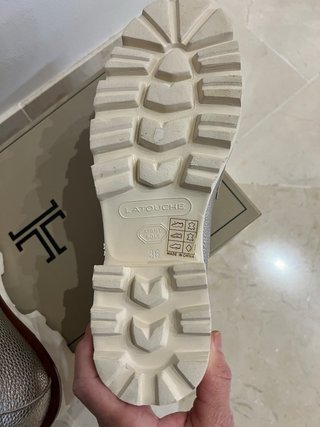 Latouche Plata Mocasines Hebilla