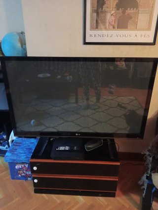 TV LG Plasma Negra 50 pulgadas