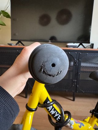 Bicicleta de equilibrio Sawyer amarilla