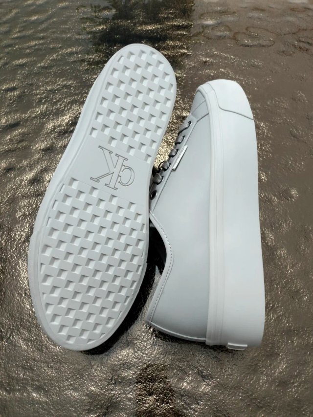Calvin Klein Scarpe Donna Tg 39 Grigio Bianco