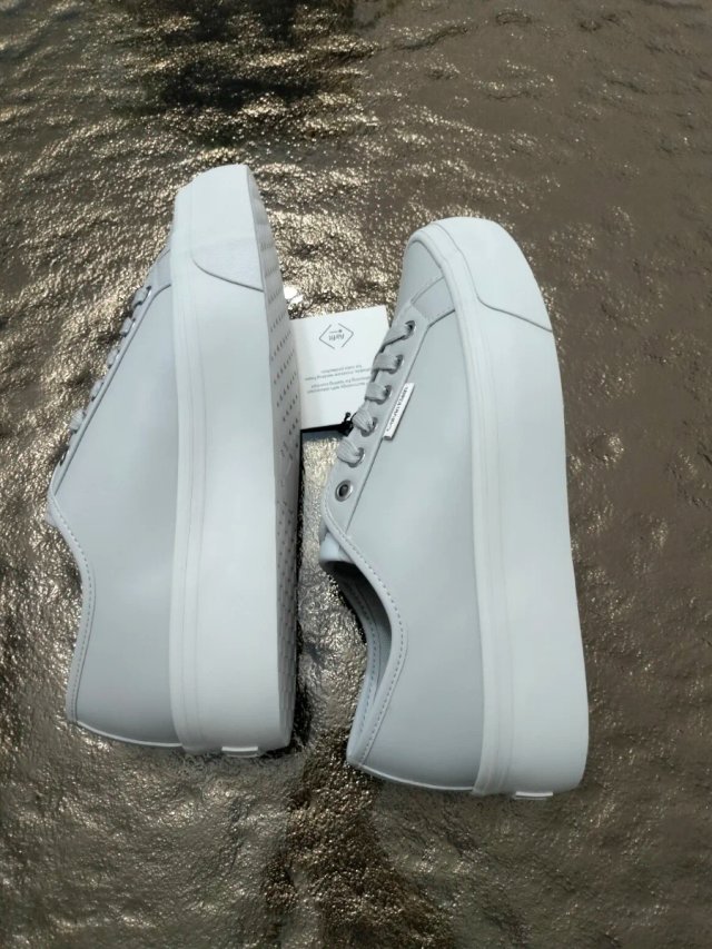 Calvin Klein Scarpe Donna Tg 39 Grigio Bianco