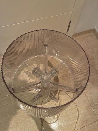 Lampada da tavolo Kartell Bourgie in metacrilato