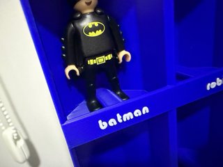 Expositor 3D Playmobil DC Comics
