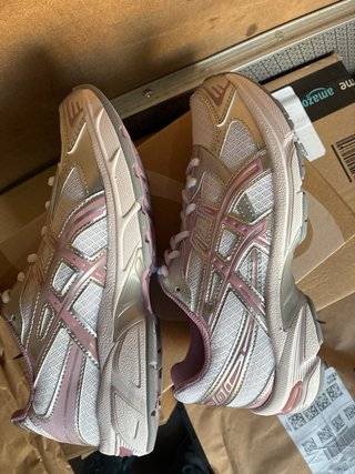 Asics Gel-1130 Mujer Talla 38 Blanco/Rosa