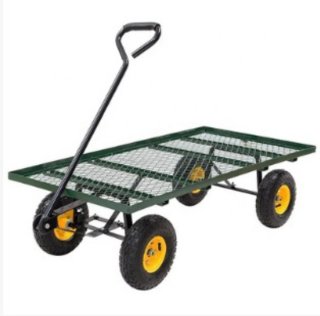 Carro para jardín o invernadero, de recoleccion