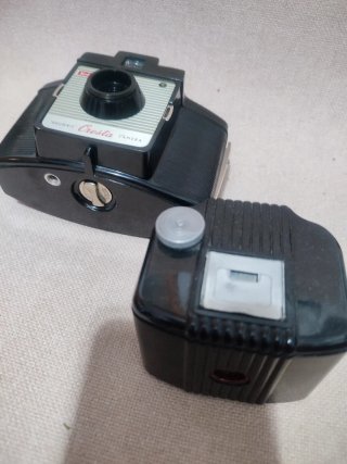 Lote Cámaras Kodak Cresta y Baby Brownie