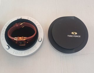 Reloj Time Force Marrón y Dorado