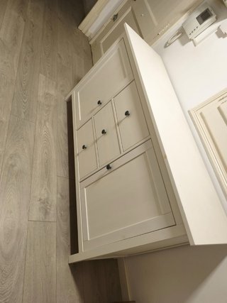 Muebles por vaciado de piso