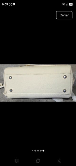 Bolso bandolera piel graneada nuevo