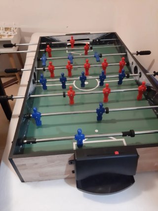 Mesa de billar,futbolín....