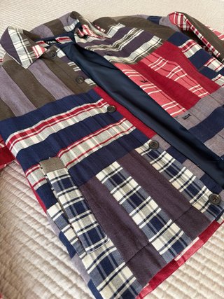 Chaqueta Zara Patchwork